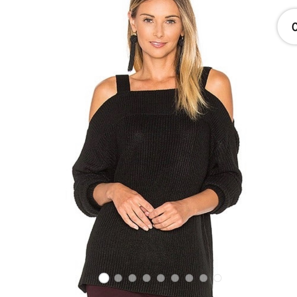 Sanctuary Amelie Cold‎ Shoulder Sweater XS